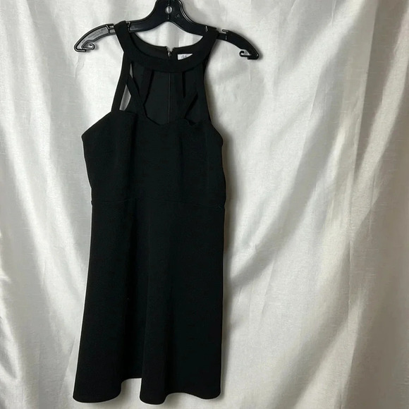 black  dress,
Cut out,fit& flare,event,dark romantic,whimsigoth,feminine - Picture 6 of 9